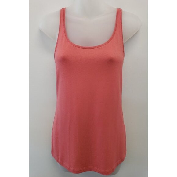 Eileen Fisher Jersey Shell Tank Top Women's XXS Dusty Pink Viscose Sleeveless - Picture 8 of 10